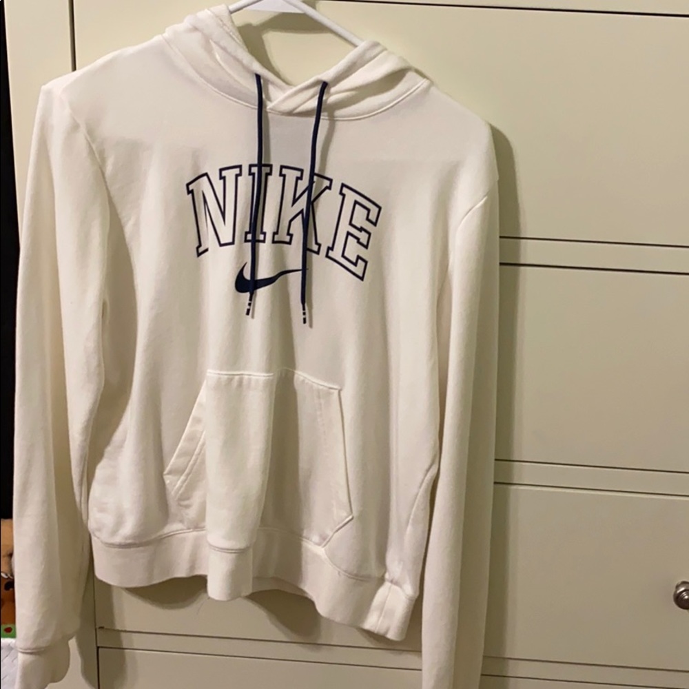 White Nike Hoodie